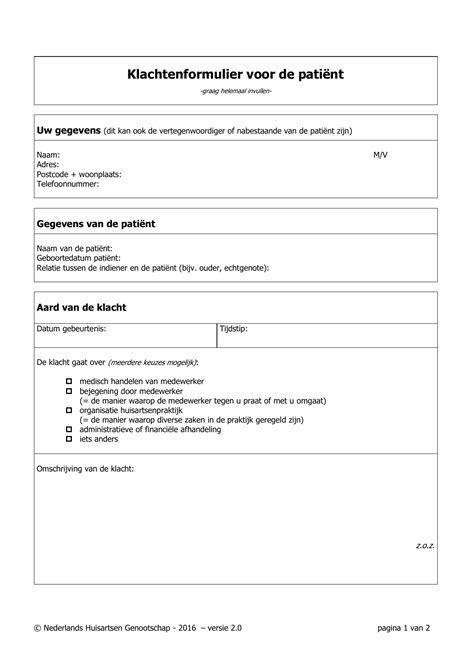 klachtenformulier zalando